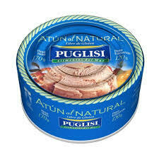 ATÚN AL NATURAL 170 GR PUGLISI