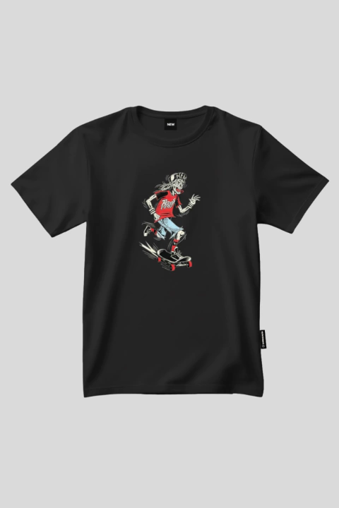 CAMISETA NEW SKATE BASICA BRAINS