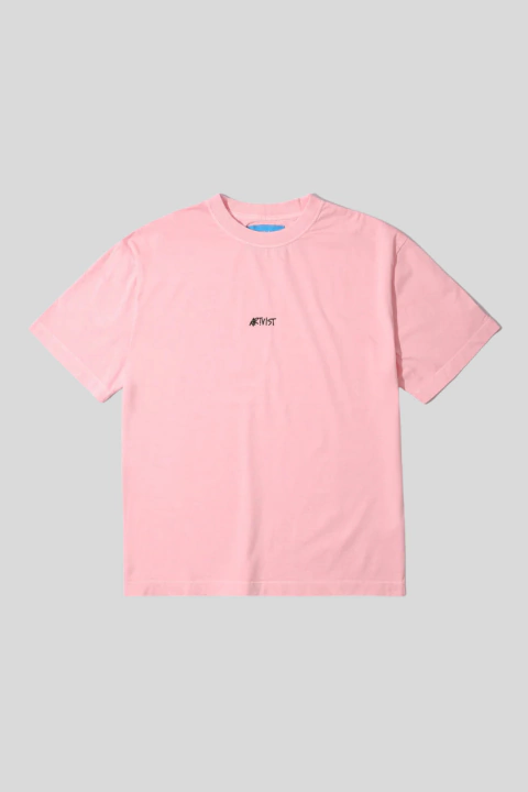 CAMISETA ARTIVIST CHEST LOGO ERA TEEE - STONED PINK SHADOW - comprar online