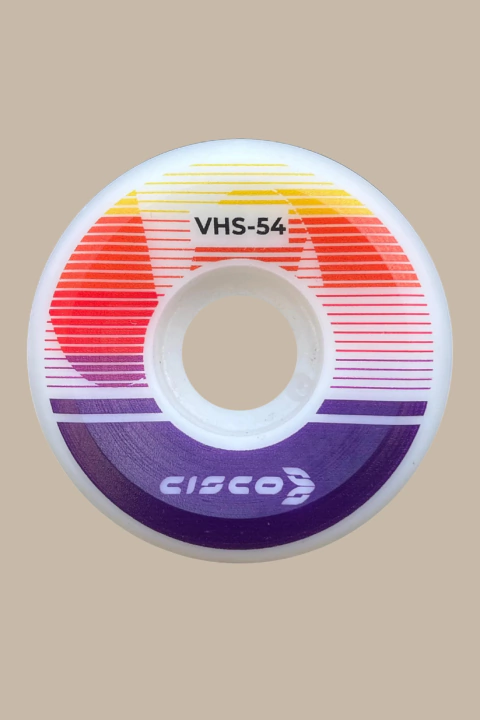 RODAS CISCO SKATE SERIE VHS TAM:54MM;MODELO:COLORS