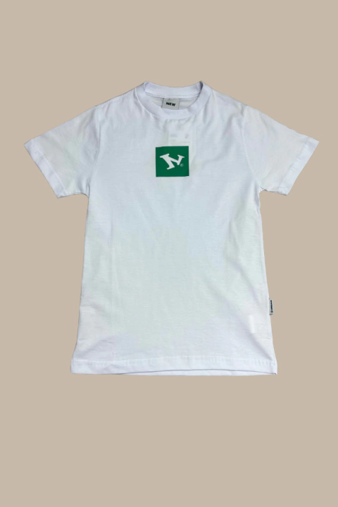 CAMISETA BASICA I-LOGO VAZADO (M)