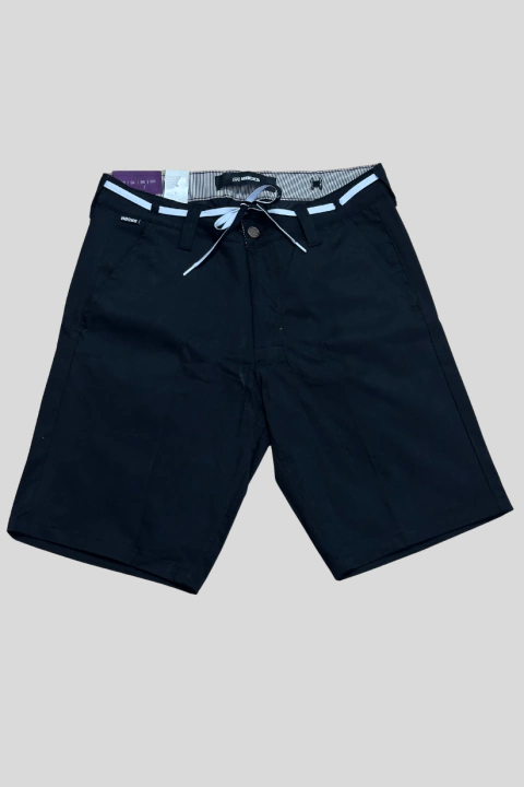 BERMUDA SARJA ENIGMA HOCKS - BF PRETO - comprar online