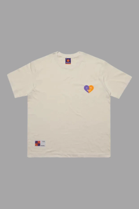 CAMISETA CORE ORANGE DUO SMILE