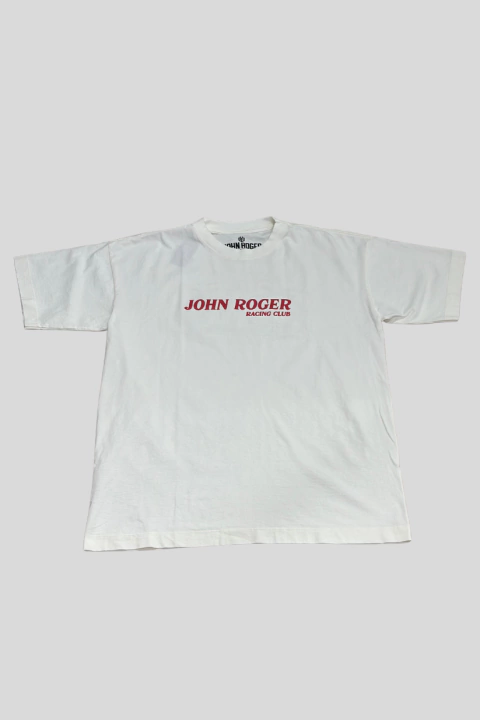 CAMISETA HEAVY OVER LAV RACING CLUB OFICIAL JR - OFF WHITE