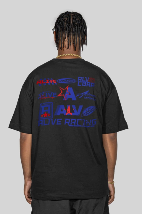 CAMISETA ALIVE OVERSIZED RACING