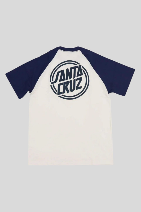CAMISETA SANTA CRUZ ESPECIAL CHECK ALT DOT MONO FRONT RAGLAN