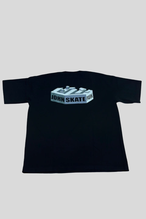 CAMISETA HEAVY OVER LAV SKATE PARK OFICIAL JR - PRETO