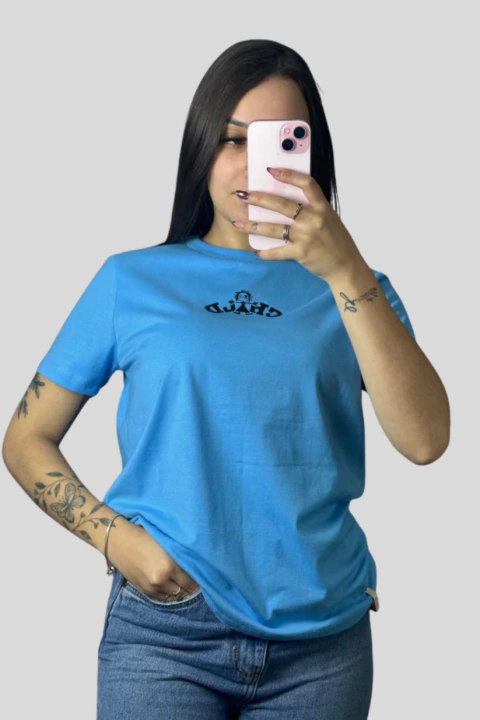 T-SHIRT FEMININA DOLL LOGO CHILD