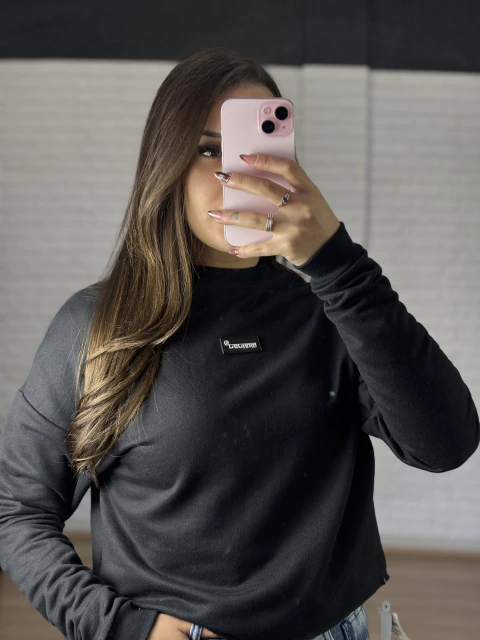 BLUSA MOLETOM BOXY MAFIUSU - comprar online