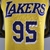 Los Angeles Lakers Amarela | nº 95 Toscano - Neri Imports | Camisas de Time