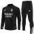 Conjunto Tracksuit - Real Madrid Preto na internet