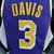 Los Angeles Lakers Roxa | nº 3 Davis - loja online
