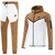 Conjunto Nike Sportswear Tech Fleece Marrom - comprar online
