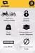 Cadena Seguridad Reforzada Patriot 90 Cm Candado Moto Bici en internet