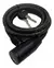 LINGA CON LLAVE MILLENIUM BICICLETA 1.5 M X 1.2 CM COLOR NEGRO