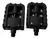 PEDALES PLEGABLES PARA BICI PLASTICO NEGRO ROSCA 9.16 - comprar online