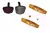 Oferta Juego Kit Set Reflectores Ojos De Gato Bicicleta Mtb - comprar online