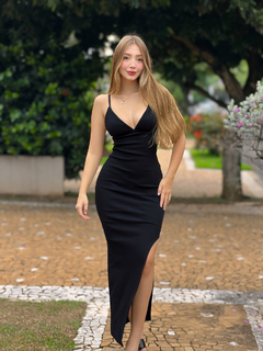 VESTIDO CANELADO SABRINA - comprar online