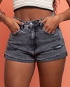 SHORT JEANS BARRA DOBRADA