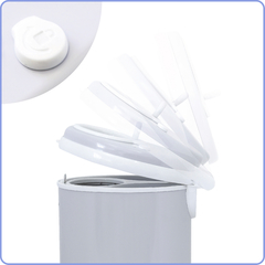 Cesto para pañales Ubbi - Blanco mate - tienda online