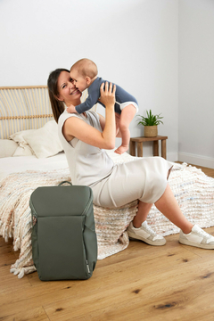 Mochila maternal Slender Up - Olive - tienda online