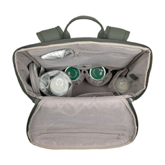 Mochila maternal Slender Up - Olive - Isatina