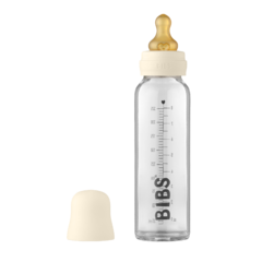 Mamadera BIBS BABY GLASS 225ML - IVORY