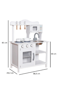 Cocina clásica de madera - by Isatina - Isatina