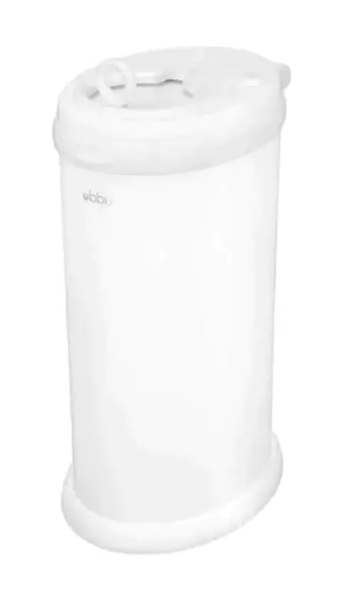 Cesto para pañales Ubbi - Blanco mate