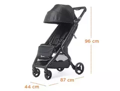 COCHECITO METRO+ COMPACTO - Black - Isatina