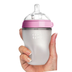 Mamadera ComoTomo pack x2 250ml-Rosa - Isatina