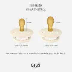 Imagen de Chupete BIBS Simétrico - Vanilla/Cloud