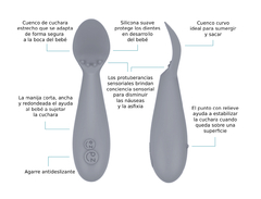 Cucharitas de silicona - EZPZ - comprar online
