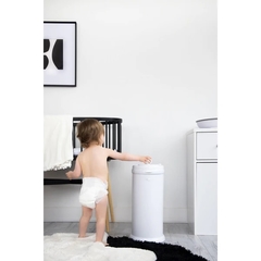 Cesto para pañales Ubbi - Blanco mate - comprar online