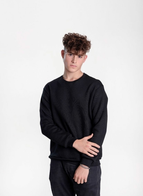 buzo cuello redondo extra suave