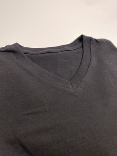PACK 3 Básicas 100% escote V Algodón extra suave - tienda online