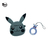 FUNDA ESTUCHE DE SILICONA AIRPODS - PIKACHU NEGRO