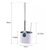 Cepillo Slim de Silicona Para Baño Doble Autoadhesivo - Rel Store
