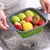 COLADOR PLEGABLE RECTANGULAR 24 CM - comprar online