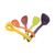 SET DE UTENSILLOS MAGNETICOS C/SOPORTE X 5 UD - comprar online