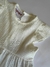 Vestido de broderie natural. - comprar online