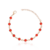 Pulseira banhado a ouro de cristais - comprar online