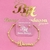 Conjunto Brinco e Pulseira de Bolinha Lisa Personalizado - loja online
