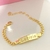 Pulseira infantil de luxo personalizada de nome na internet