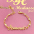Pulseira infantil de luxo personalizada em pérolas