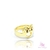 Anel personalizados folheado a ouro minnie mouse 