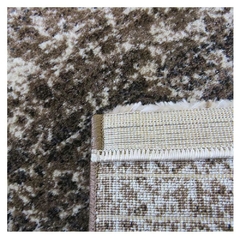 Tapete Persa Marrom Luxuoso Alto Padrão - LUXdécor