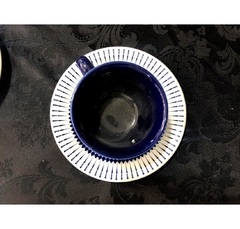Jogo De Jantar Azul Marinho Porcelana Nobre 20 Pçs - comprar online