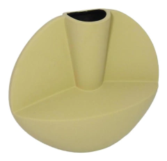 Vaso Contemporaneo Ceramica Decorativo 30x35cm