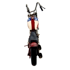 Miniatura Em Metal Moto Bandeira Americana - comprar online